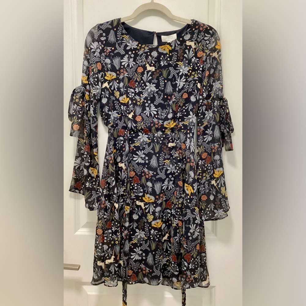 NWT Lauren Conrad Runway Floral Dress Size XS